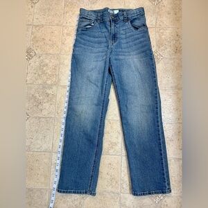 Boys 10R Osh Kosh B’Gosh Distressed Straight Leg Blue Jeans Like New